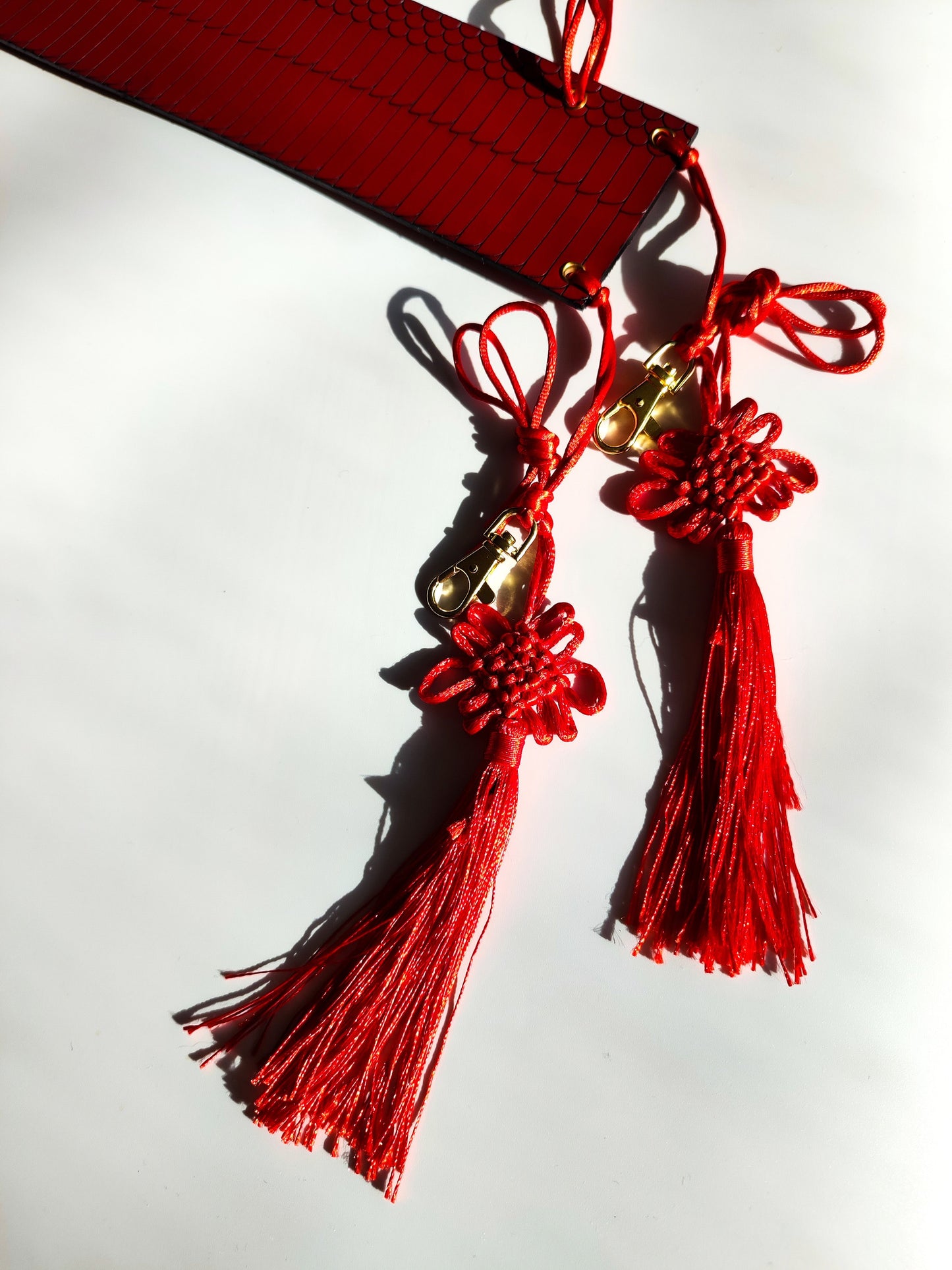 WING HARNESS • Fashion Harness Armour Genuine Leather Ornate Fetishwear • Samurai Inspired • Red Black • LOH