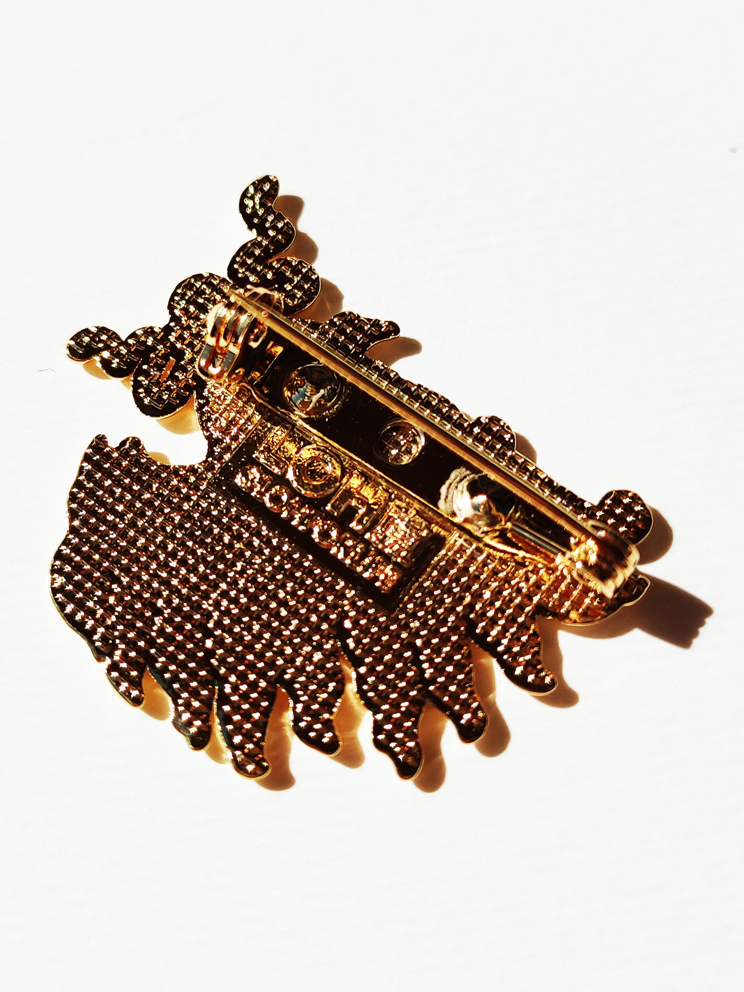 Gold Dragon Limited Edition Metal Pin Badge