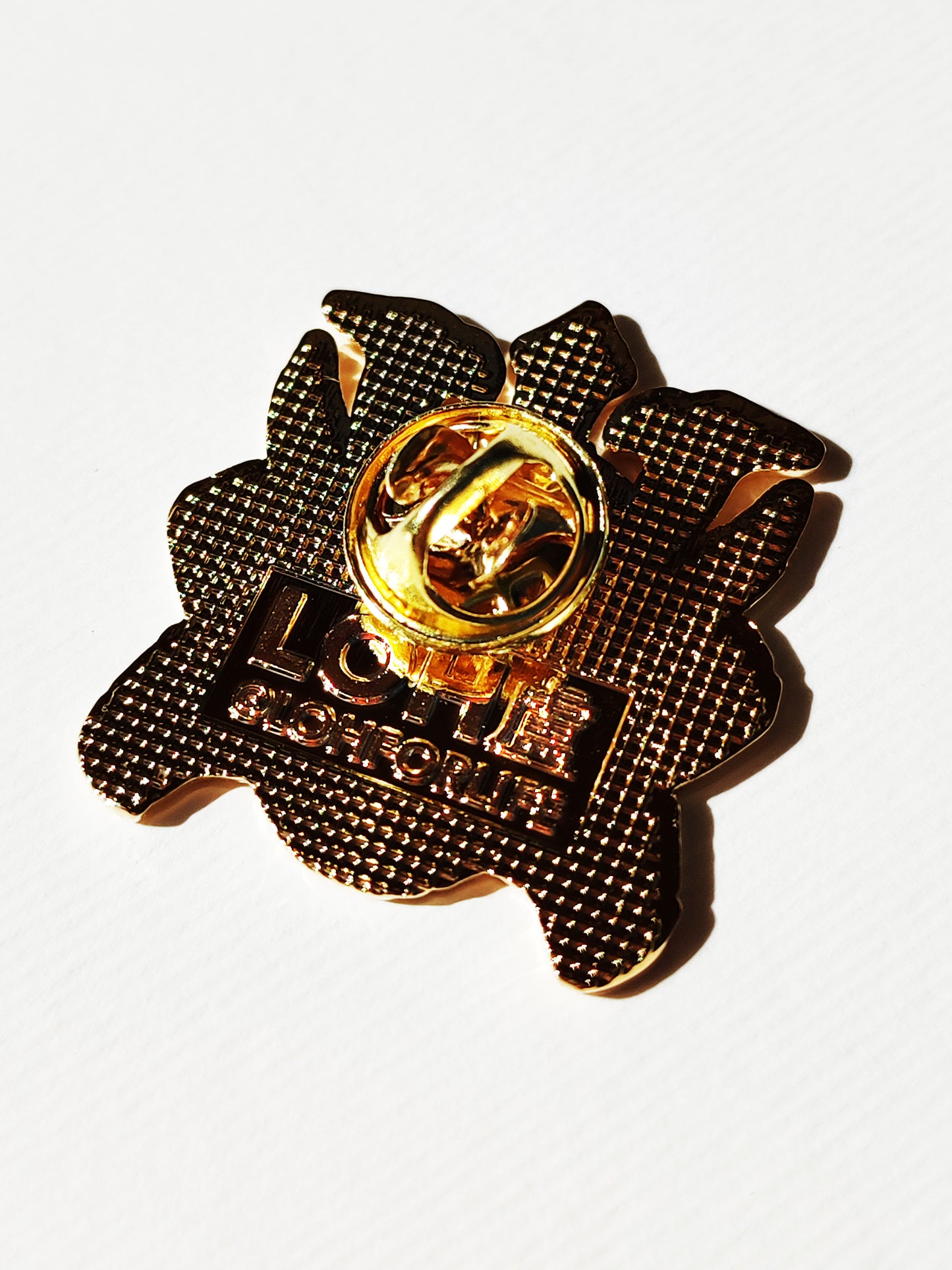 Black Samurai Limited Edition Metal Enamel Pin Badge